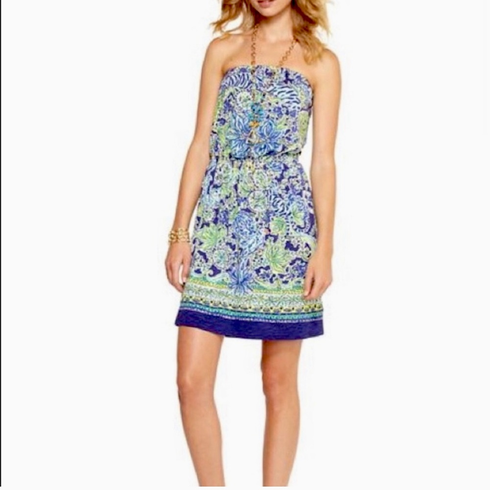 Lilly Pulitzer | Matyson Strapless Dress | Size Small